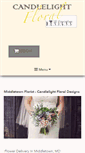 Mobile Screenshot of candlelightfloraldesigns.com